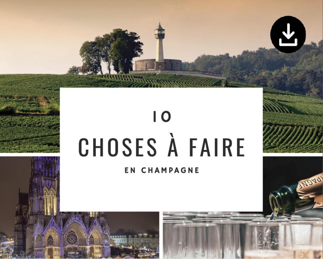 Charmant Studio En Champagne - Sparkling-Life Matougues Экстерьер фото